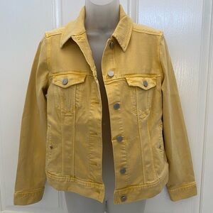 Liverpool Yellow Denim Jacket Sz S